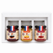 Charger l'image dans la galerie, Coffret Gourmand de Miels aux Fruits - Cassis, Citron, Framboise